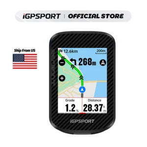 Touch-screen Bike Computer Global Map
