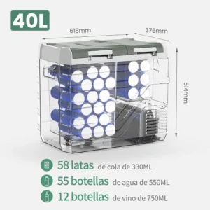 30L 40L Car Mini Fridge Freezer 12V
